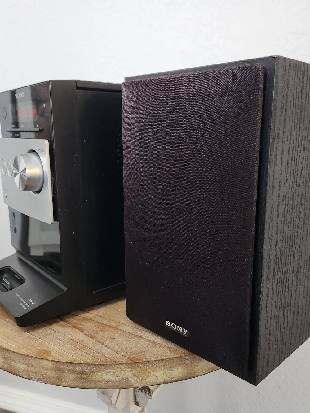 Sony HCD-FX300i Micro Hi-Fi Sound System iPod Dock CD Player AM/FM Radio Tested